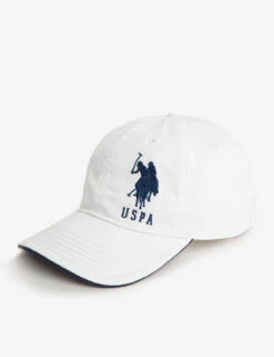 U.S. Polo Assn. Solid Large Logo Baseball Cap 22 U.S. Polo Assn. Solid Large Logo Baseball Cap -Modern Wear Shop ABPE2077SS WHITE 53339