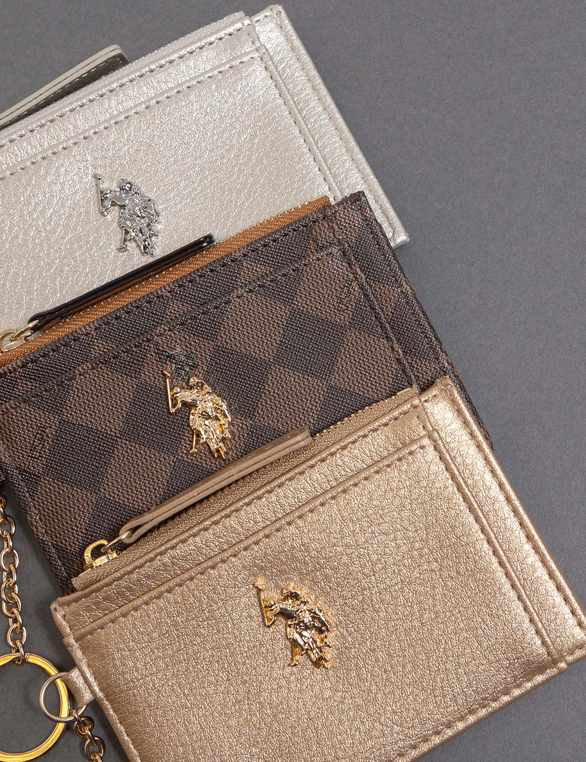 U.S. Polo Assn. METALLIC CARD CASE 4 U.S. Polo Assn. METALLIC CARD CASE - Image 2