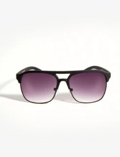 U.S. Polo Assn. MEN'S RECTANGULAR COMBO METAL AVIATOR SUNGLASSES -Modern Wear Shop PA1026 MOX 0349