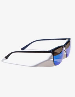 U.S. Polo Assn. MEN'S METAL RECTANGULAR SUNGLASSES -Modern Wear Shop PA1037 GUNB 36861