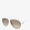 U.S. Polo Assn. METAL RECTANGULAR SUNGLASSES
