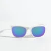 U.S. Polo Assn. MENS MATTE RECTANGULAR SUNGLASSES -Modern Wear Shop PA1105 MATTEWHITEBLUE 0714
