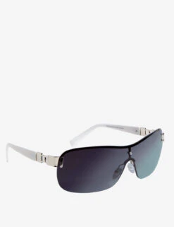 U.S. Polo Assn. LADIES STYLISH SHIELD SUNGLASSES -Modern Wear Shop PA5094 SLVWH 81322