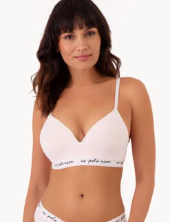 U.S. Polo Assn. 2PK WIRE FREE CLASP BACK BRAS WITH ADJUSTABLE STRAPS -Modern Wear Shop PINK 77438