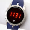 U.S. Polo Assn. MEN'S BLUE RUBBER STRAP LIGHT UP LED WATCH -Modern Wear Shop US3175RO BLUELED 4170