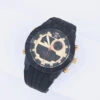 U.S. Polo Assn. MEN'S BLACK STRAP WITH GOLD ACCENTS ANA DIGI WATCH
