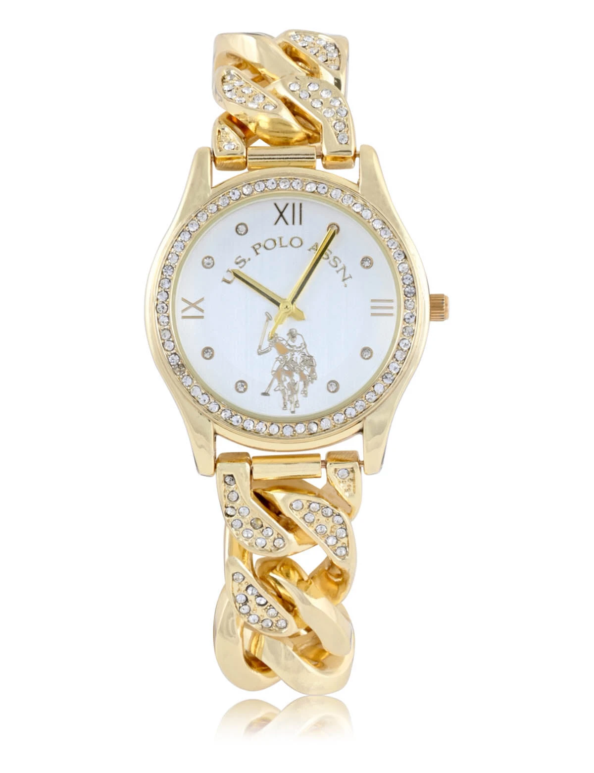 U.S. Polo Assn. DIAMOND FACE BARACELET WATCH 4 U.S. Polo Assn. DIAMOND FACE BARACELET WATCH - Image 3