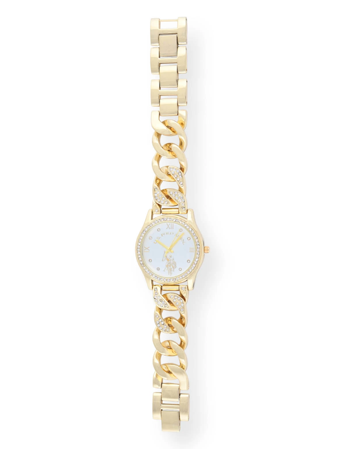 U.S. Polo Assn. DIAMOND FACE BARACELET WATCH 5 U.S. Polo Assn. DIAMOND FACE BARACELET WATCH - Image 4