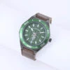 U.S. Polo Assn. MEN'S BROWN STRAP WITH GREEN DIAL ANALOG WATCH -Modern Wear Shop USC50603UO 4750