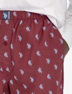 U.S. Polo Assn. LOGO WOVEN PANT 16 U.S. Polo Assn. LOGO WOVEN PANT -Modern Wear Shop USM223LP05 BARB 1113