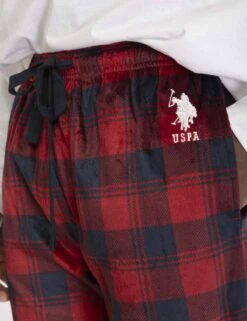 U.S. Polo Assn. LUXE FLEECE PANT -Modern Wear Shop USM223LP38 BARB 1081