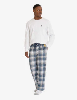 U.S. Polo Assn. LUXE FLEECE PANT -Modern Wear Shop USM223LP38 HTGY 1050