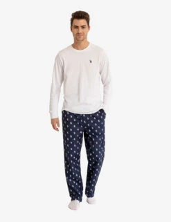 U.S. Polo Assn. LOGO WOVEN PANT 17 U.S. Polo Assn. LOGO WOVEN PANT -Modern Wear Shop USM223LPO5 MTEB 2810