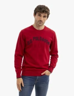 U.S. POLO ASSN. CHEST LOGO SWEATER -Modern Wear Shop USUF3S5088 ERED 13732