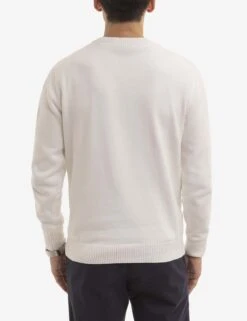 U.S. Polo Assn. SIGNATURE STRIPE CREW NECK SWEATER -Modern Wear Shop USUF3S5269 WNWH 1110