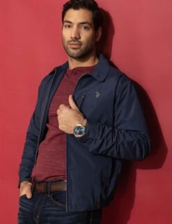 U.S. Polo Assn. MICRO FLEECE GOLF JACKET -Modern Wear Shop VALENTINES DAY 14702